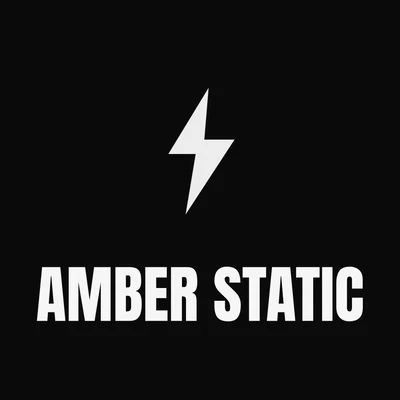 Amber Static — band logo design