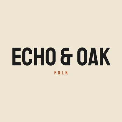 Echo & Oak — band logo design