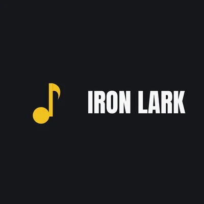 Iron Lark — band logo design