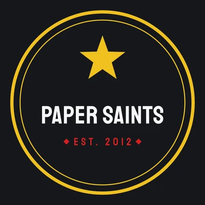 Paper Saints — band logo design
