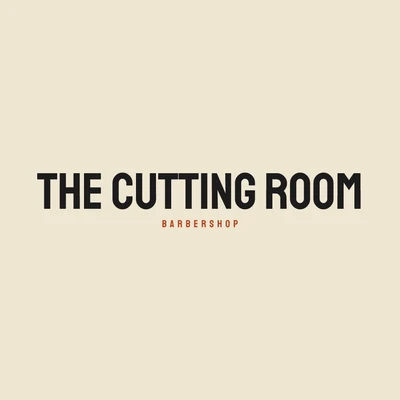 The Cutting Room — barber shop logo design