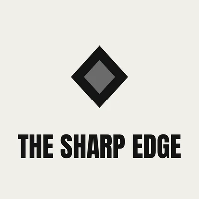 The Sharp Edge — barber shop logo design