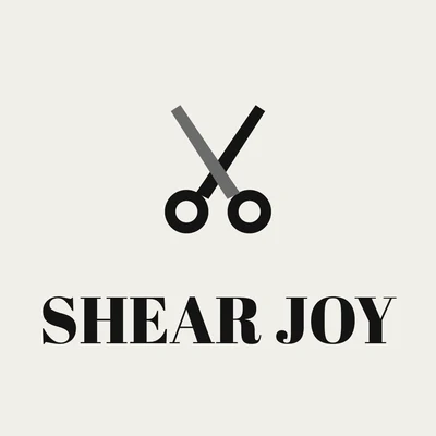 Shear Joy — beauty salon logo design