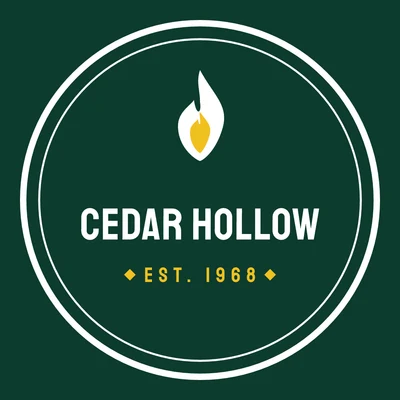 Cedar Hollow — camp logo design