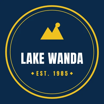 Lake Wanda — camp logo design