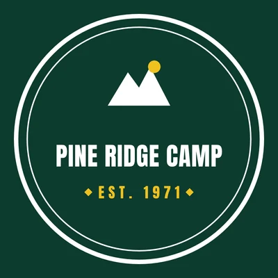 Pine Ridge Camp — camp logo design