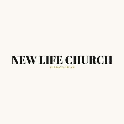New Life Church — church logo design