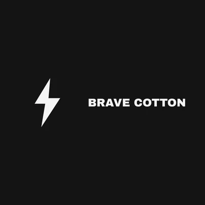 Brave Cotton — clothing brand logo design