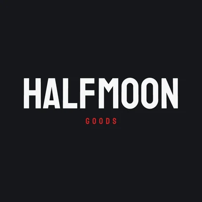 Halfmoon — clothing brand logo design