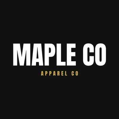 Maple Co — clothing brand logo design