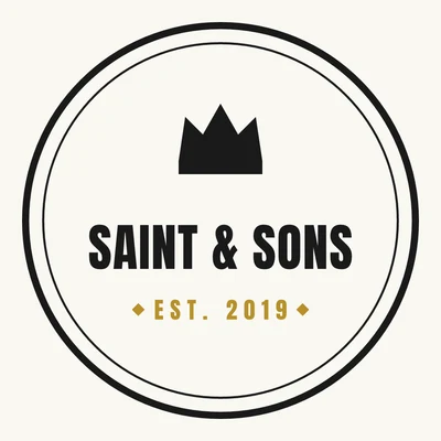 Saint & Sons — clothing brand logo design