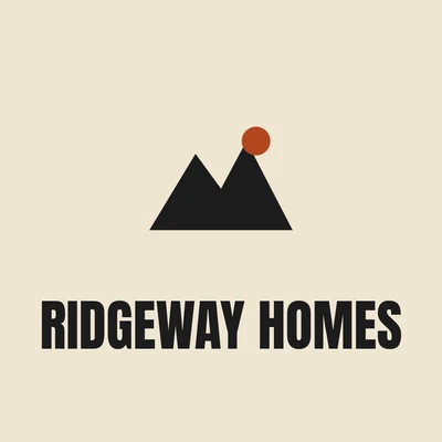 Ridgeway Homes — construction company logo design