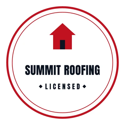 Summit Roofing — construction company logo design