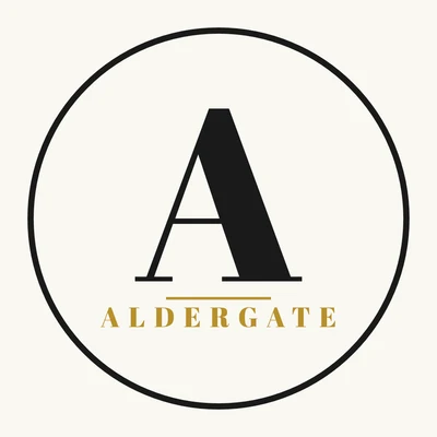 Aldergate — coat of arms crest logo design