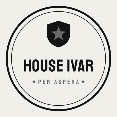 House Ivar — coat of arms crest logo design