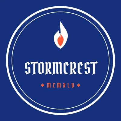 Stormcrest — coat of arms crest logo design