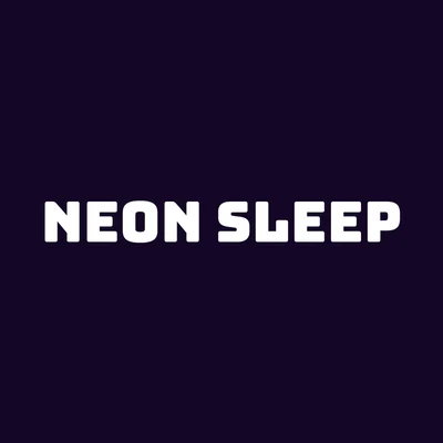 Neon Sleep — DJ logo design