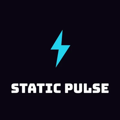 Static Pulse — DJ logo design