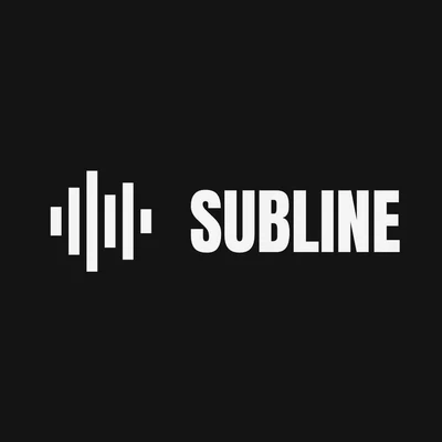 Subline — DJ logo design