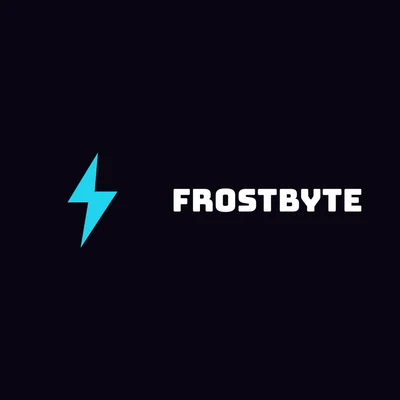 Frostbyte — gaming logo design