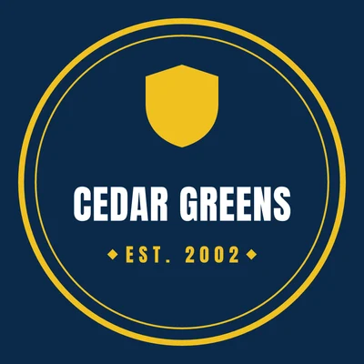 Cedar Greens — golf club logo design