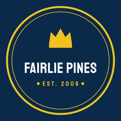 Fairlie Pines — golf club logo design