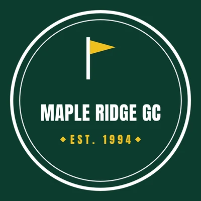 Maple Ridge GC — golf club logo design