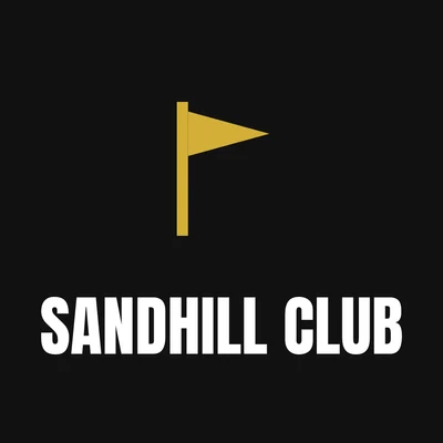 Sandhill Club — golf club logo design
