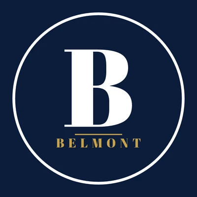 Belmont — hotel logo design