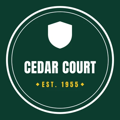 Cedar Court — hotel logo design