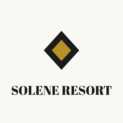 Solene Resort — hotel logo design