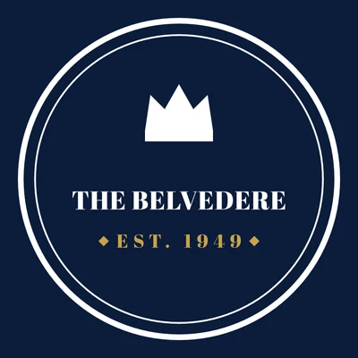 The Belvedere — hotel logo design