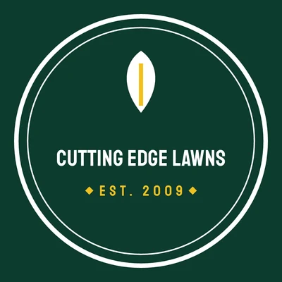 Cutting Edge Lawns — lawn care logo design