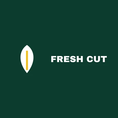 Fresh Cut — lawn care logo design