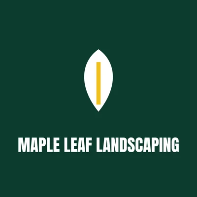 Maple Leaf Landscaping — lawn care logo design