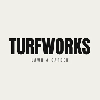 Turfworks — lawn care logo design