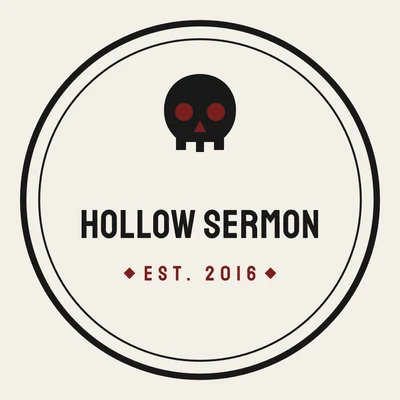 Hollow Sermon — death metal band logo design