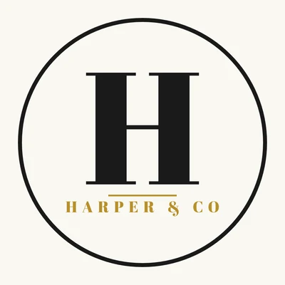 Harper & Co — monogram logo design