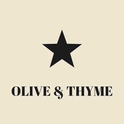 Olive & Thyme — restaurant logo design