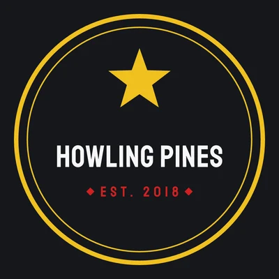 Howling Pines — rock band logo design