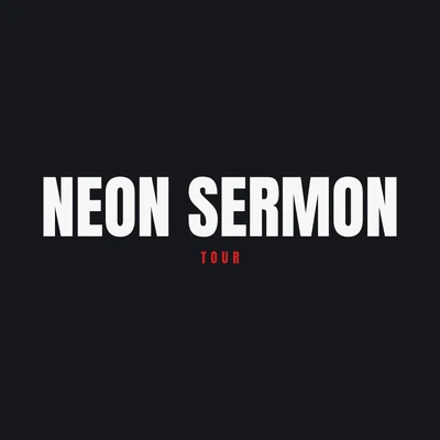 Neon Sermon — band logo design