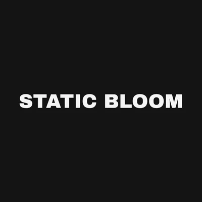Static Bloom — rock band logo design