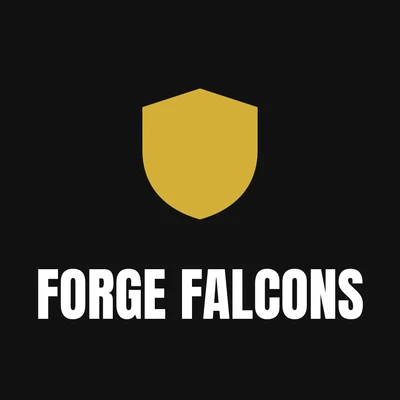 Forge Falcons — sports team logo design