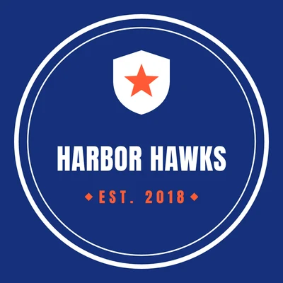 Harbor Hawks — sports team logo design