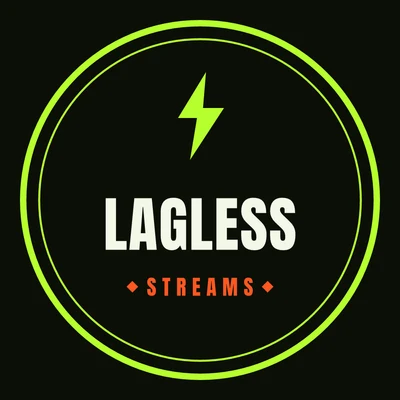Lagless — Twitch channel logo design