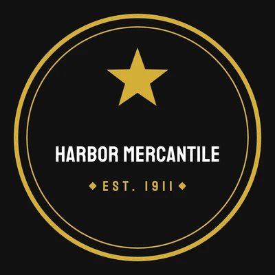 Harbor Mercantile — vintage logo design