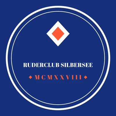 Ruderclub Silbersee — Wappen Vorlage, mit dem Wappen Generator erstellt