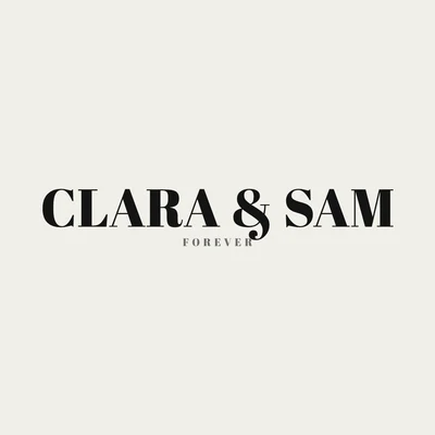 Clara & Sam — wedding logo design