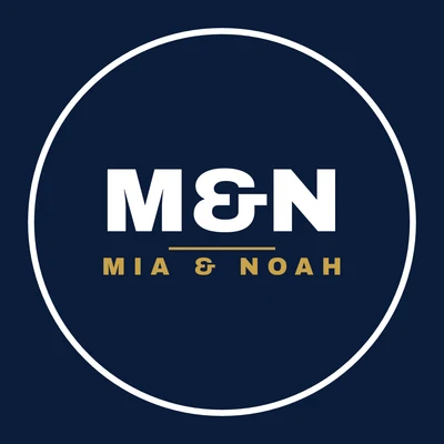 Mia & Noah — wedding logo design