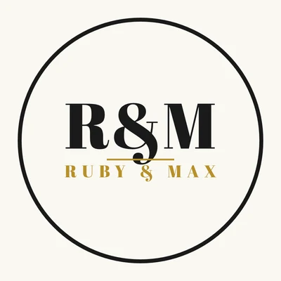 Ruby & Max — wedding logo design